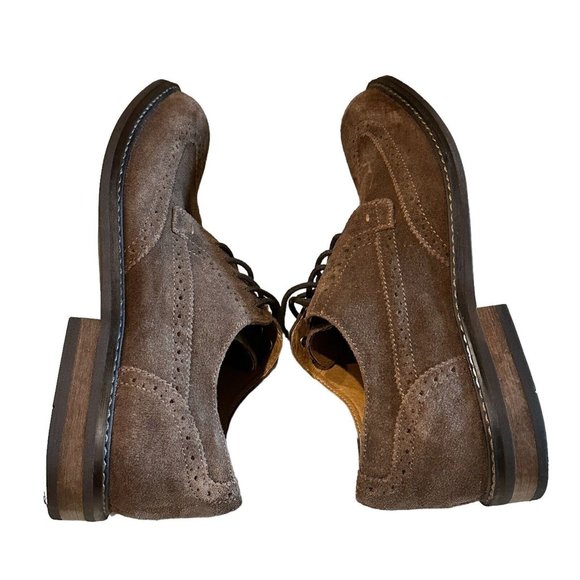 Vionic Bowery Bruno Wingtip Natural Alignment Loafer Brown Suede Lace Men’s 9 - Picture 7 of 14